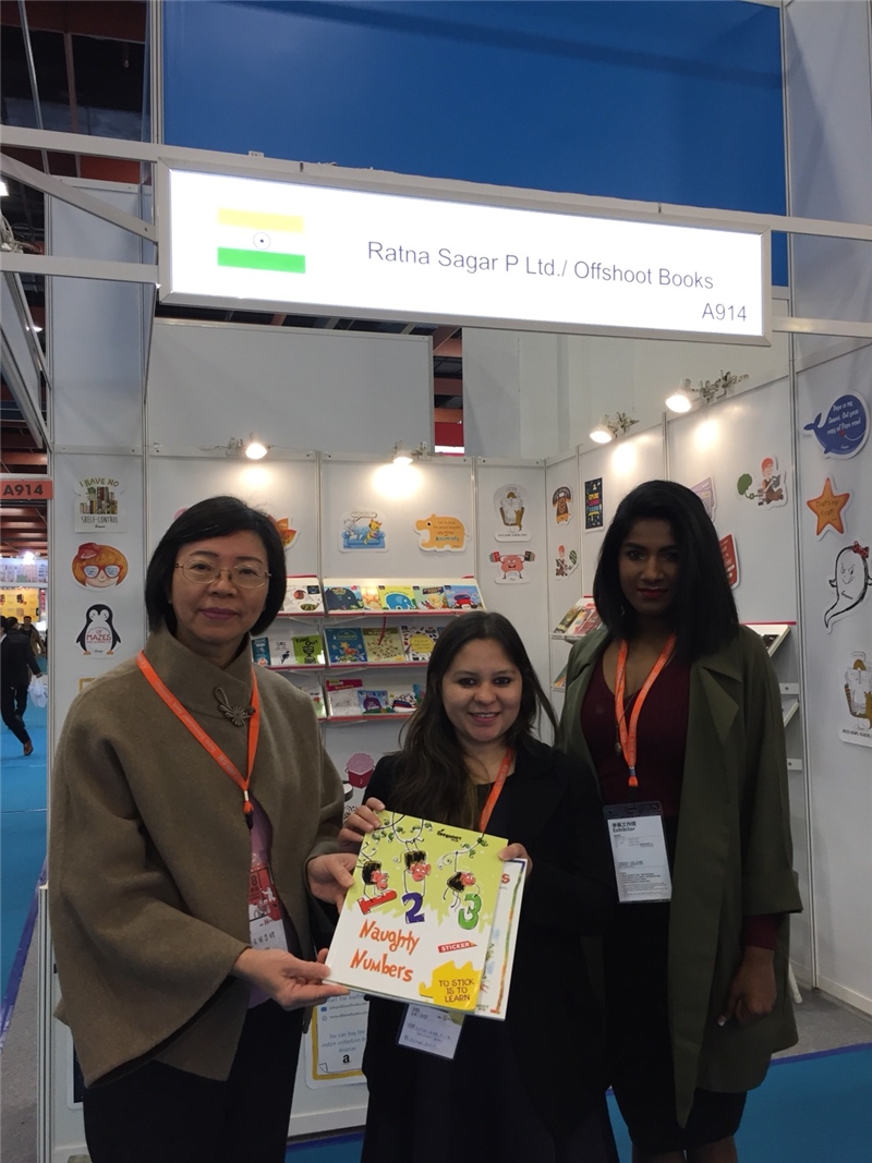 國家圖書館獲印度Ratna Sagar P Ltd./Offshoot Books出版社贈外文兒童圖書