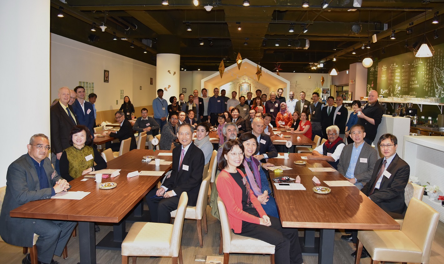 2018年漢學研究中心外籍訪問學人新春餐會