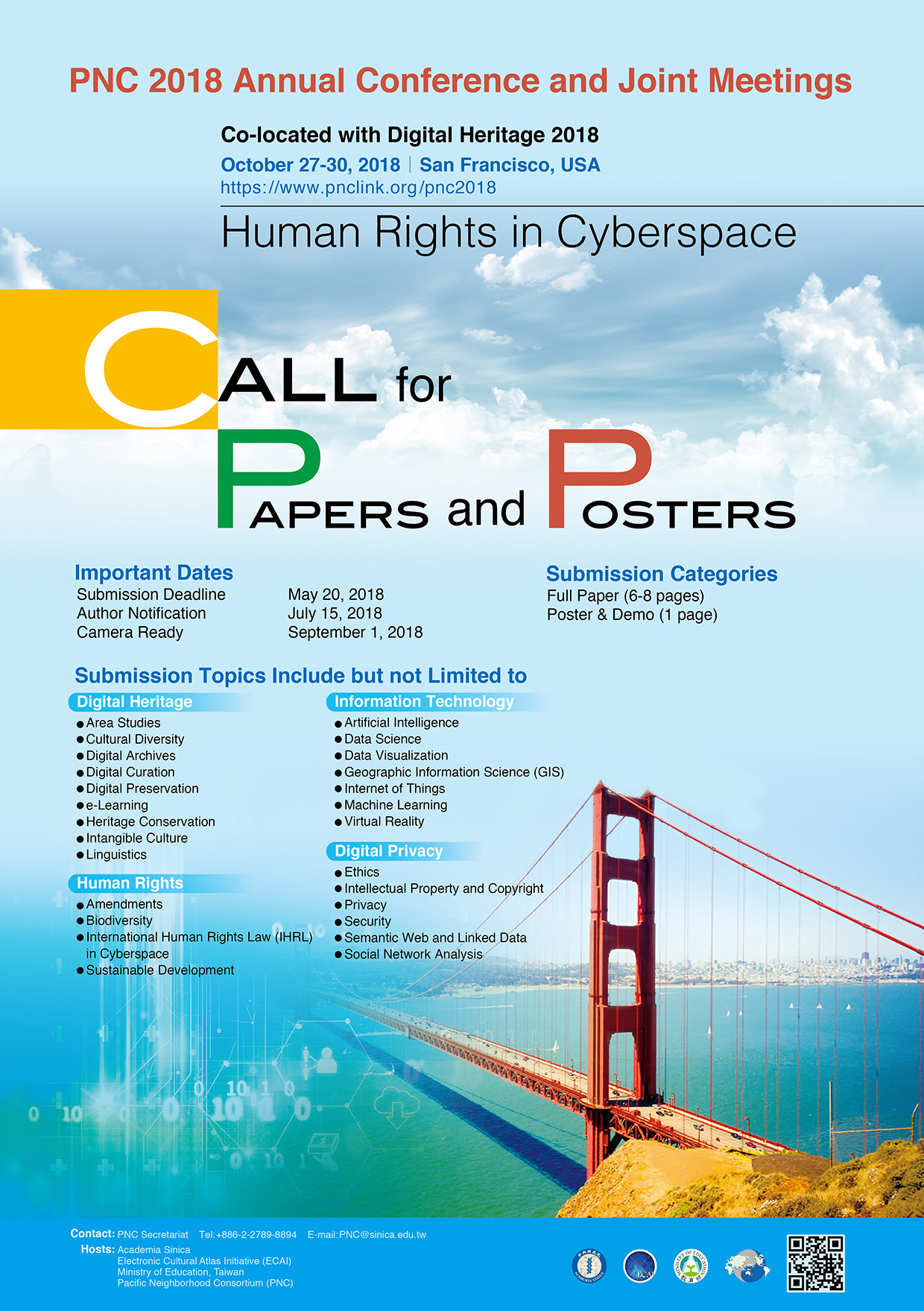 太平洋鄰里協會（Pacific Neighborhood Consortium, PNC）2018年年會暨聯合會議