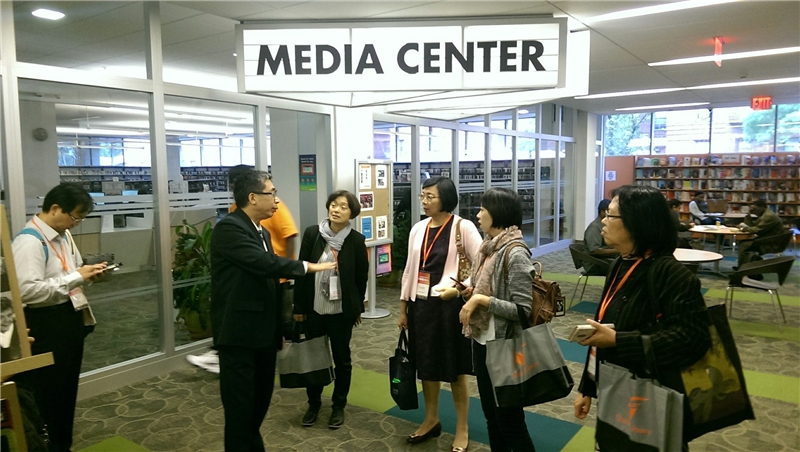 國家圖書館率臺灣公共圖書館代表團赴美參訪學習