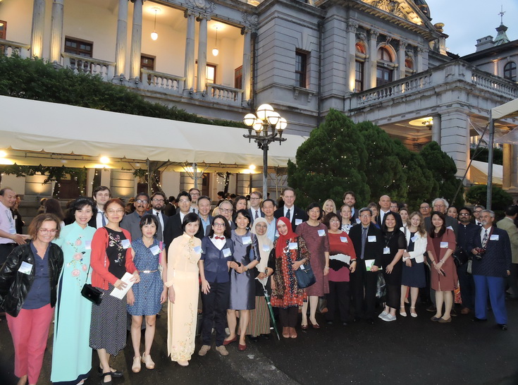 外籍訪問學人應邀參加2018年度雙十國慶酒會