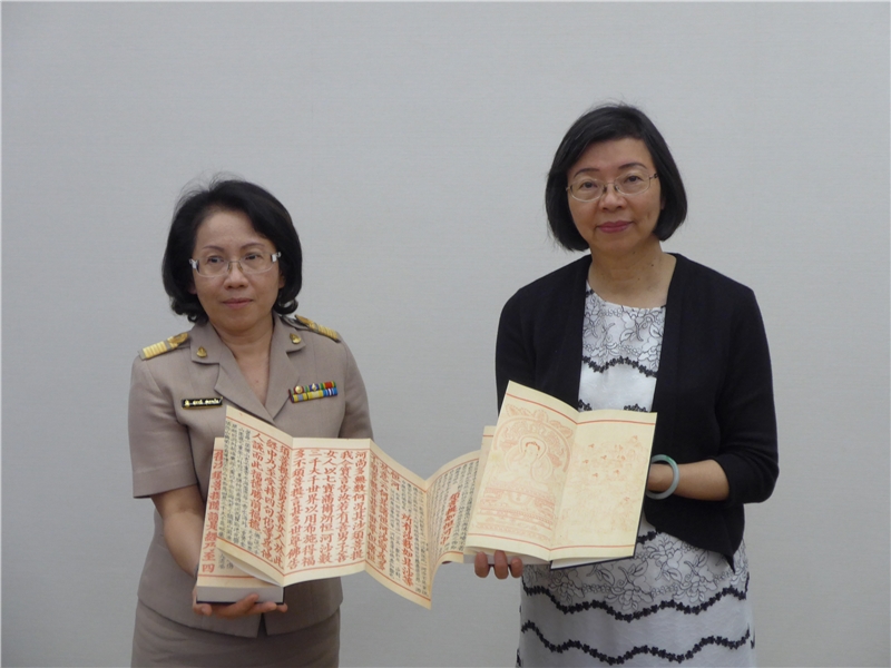 曾淑賢館長參訪泰國國家圖書館