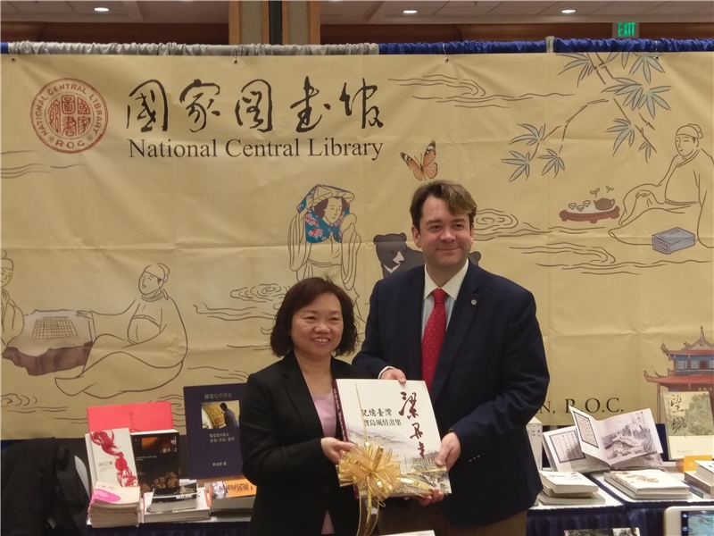 本中心參加美國亞洲學會2019年會辦理書展，行銷臺灣優質學術研究成果