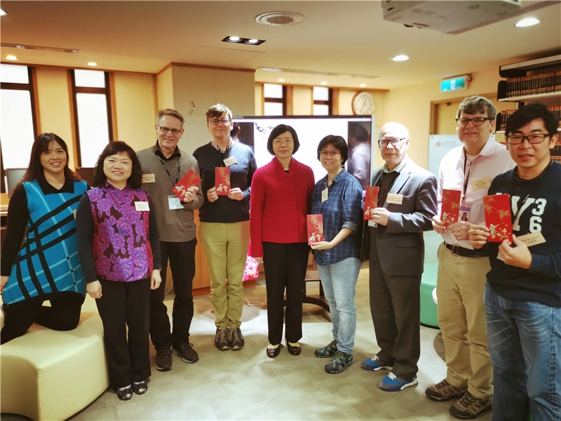 健康迎新年：2020年外籍學人來臺研究漢學獎助新春聯誼茶會