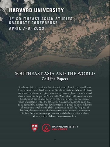 Southeast Asia and the World - 1st Southeast Asian Studies Graduate Conference
