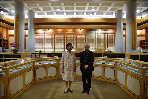 梵蒂岡宗座圖書館暨宗座檔案館總館長札尼總主教來訪及拜會曾館長
