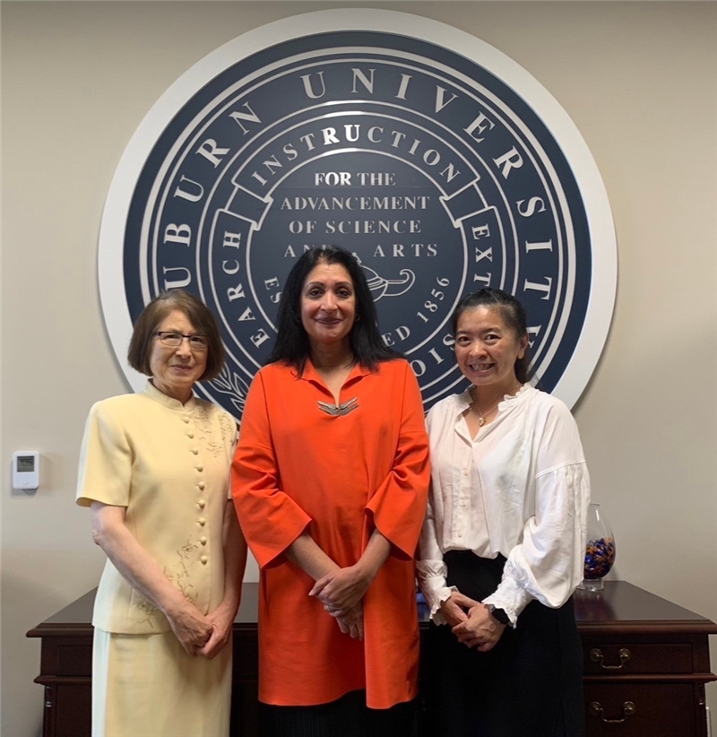 王涵青館長受邀於美國奧本大學發表專題演講