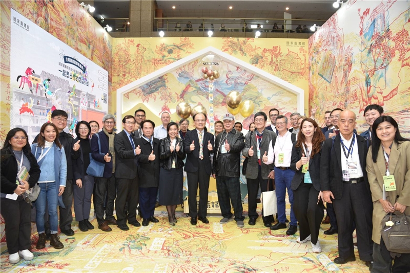 台北國際書展國圖推出「金華藏龍賀興盈」特展 翻轉閱讀想像