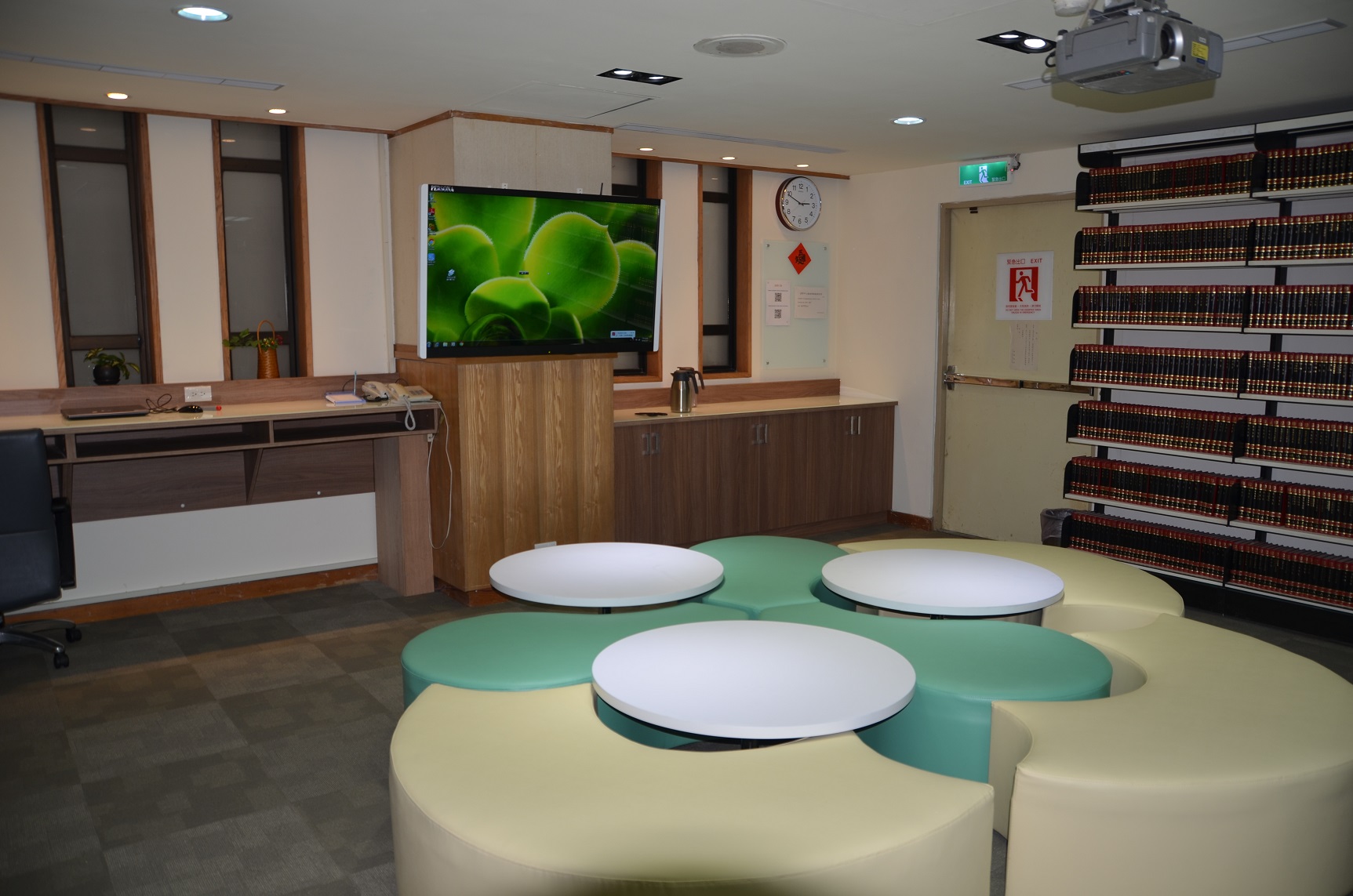 本中心新設學人資訊共享空間