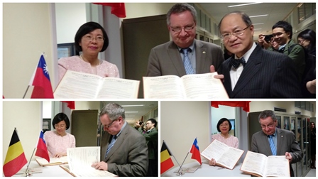 國圖與根特大學合作設立比利時第一個臺灣漢學資源中心