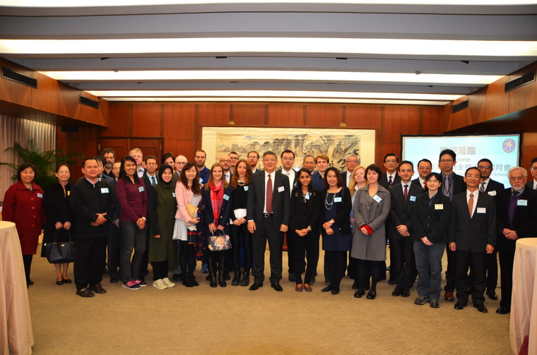 2017年外交部首度舉辦「臺灣獎助金」學人歡迎月會